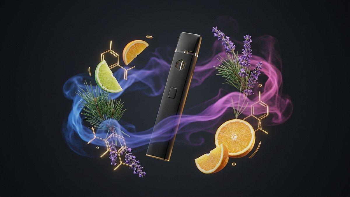 Terpeenid ja nende kasutamine HCT- ja HHC-vape'ides