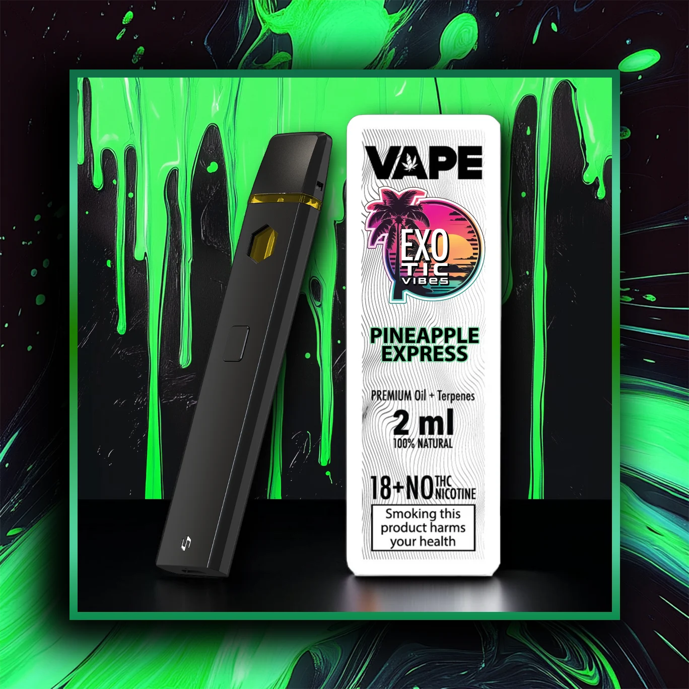 Strawberry Shortcake HHC Premium Vape - 2.00 ml. CB9