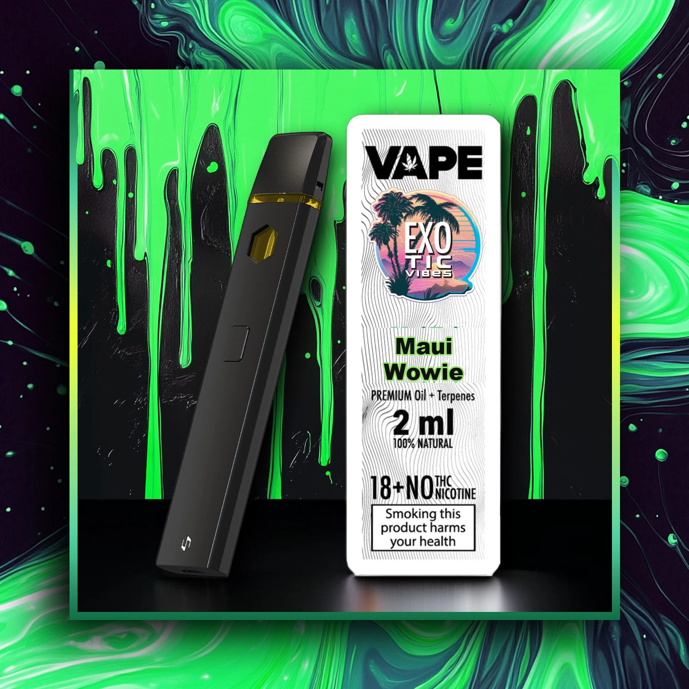 Maui Wowie HCT Premium Vape - 2.00 ml. HCT